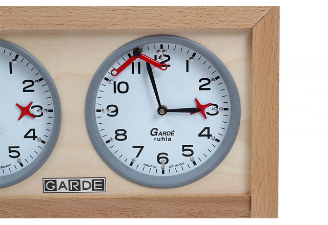 GARDE - analog chess clock FOR THE BLINDS